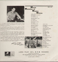 Movie Melodies of Madan Mohan - Very Rare Compilations Vinyl LP