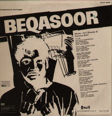 Beqasoor Bollywood Vinyl LP