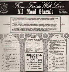 Farida Ali - From Farida With Love - Ghazal Bollywood Vinyl LP