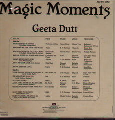 Geeta Dutt - Magic Moments Indian Vinyl LP