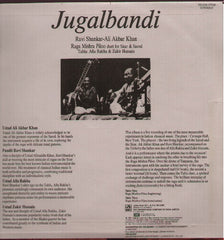 Ravi Shankar & Ustad Ali Akbar Khan - Jugalbandi Bollywood Vinyl LP