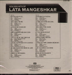 Lata Mangeshkar Indian Vinyl LP
