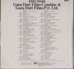 Hits from Gurudutt Films Bollywood Vinyl LP