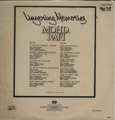 Mohd Rafi - Lingering Melodies Indian Vinyl LP