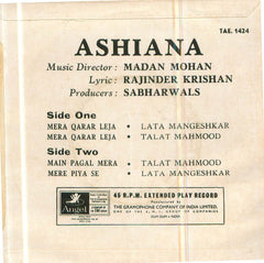Ashiana - Hindi Bollywood Vinyl EP