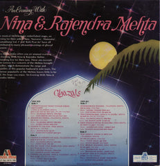 Nina & Rajendra Mehta - Double Bollywood Vinyl LP