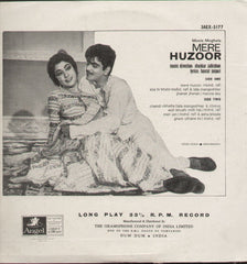 Mere Huzoor 1960's Hit Bollywood Vinyl LP