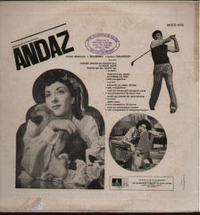 Andaz - Dilip / Raj Kapoor - Hindi Indian Vinyl LP