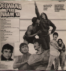 Deewana Tere Naam Ka Bollywood Vinyl LP