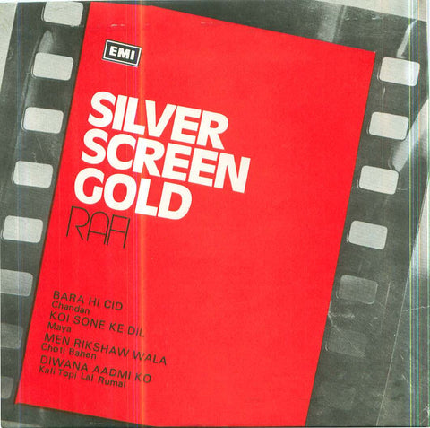 Mohd Rafi - Silver screen gold - New Indian Vinyl EP