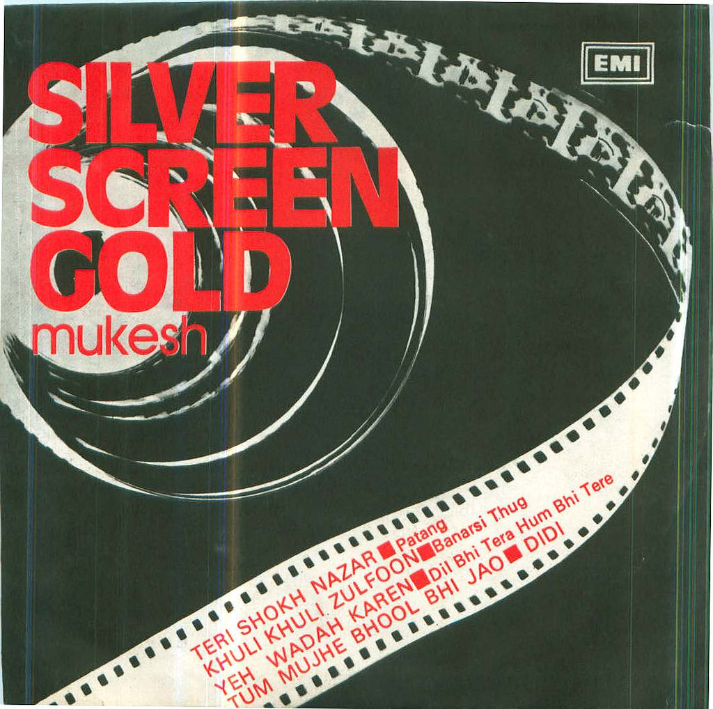 Mukesh - Silver screen gold - new Bollywood Vinyl EP