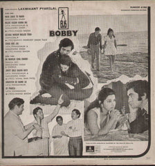 Bobby 1970 Hindi Bollywood Vinyl LP