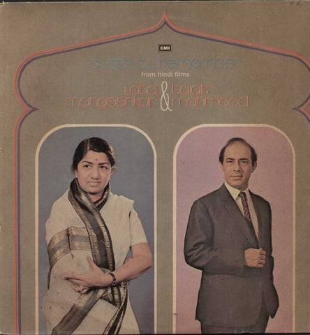 Lata Mangeshkar And Talat Mahmood Hindi Indian Vinyl LP