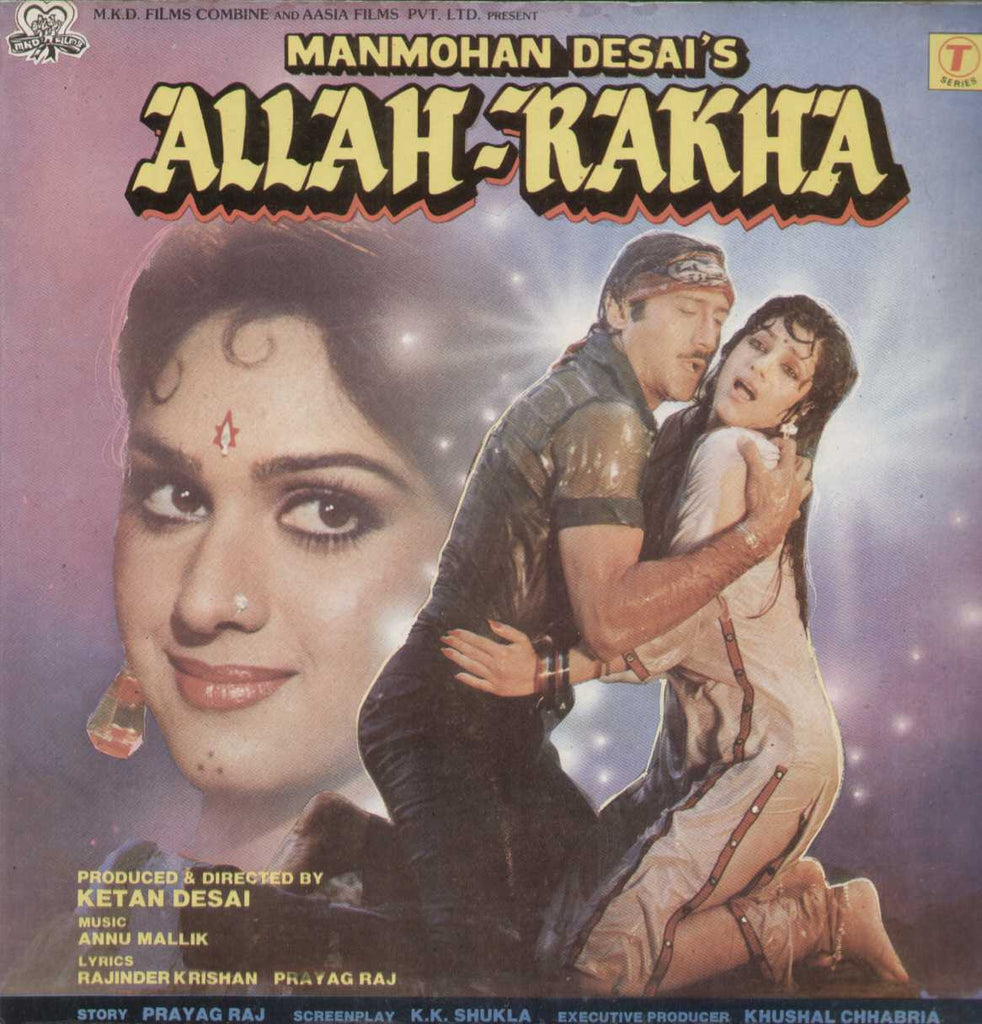 Buy Allah Rakha 1980 Film Indian Vinyl Record. Best Vinyl Records ...