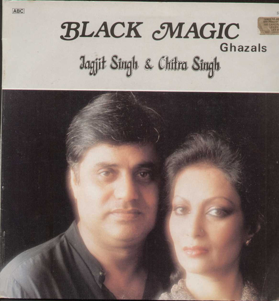 Black Magic Ghazals Jagjit Singh And Chitra Singh Hindi LP