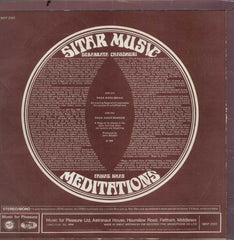Star Music Debabrath Chaudhuri, Faiyaz Khan Meditation Indian Vinyl LP