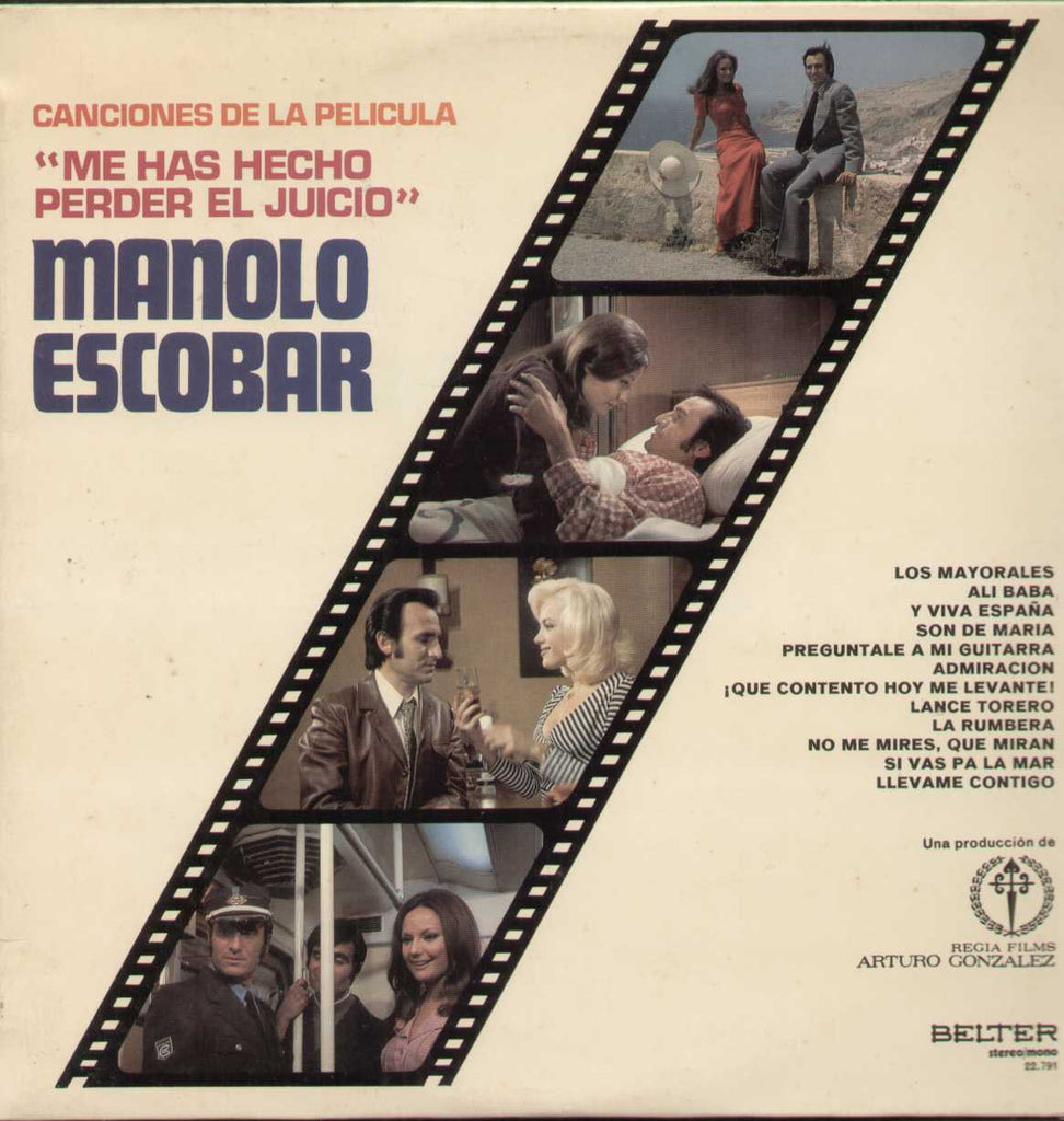 Monolo Escobar Bollywood Vinyl LP