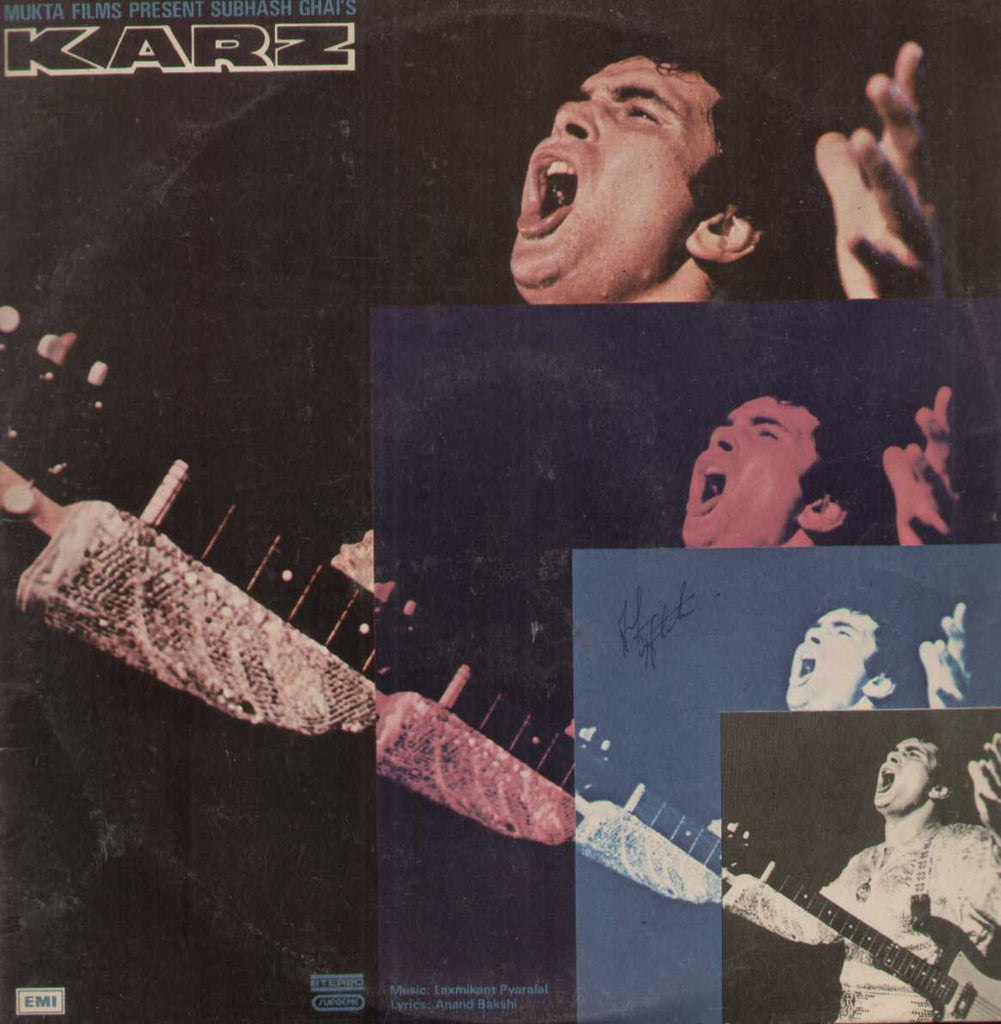 Karz 1980 Bollywood Vinyl LP
