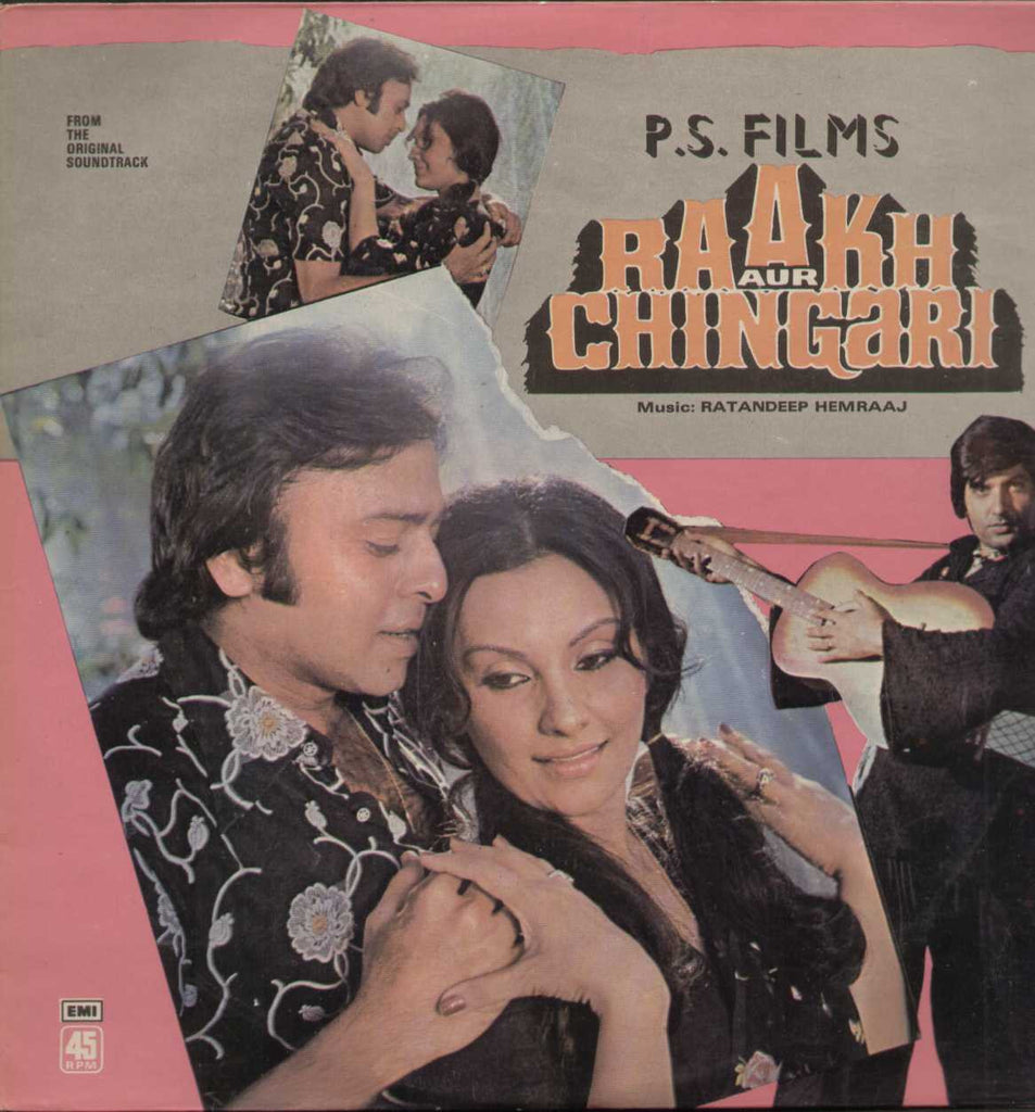 Raakh Aur Chingari 1970 Bollywood Vinyl LP