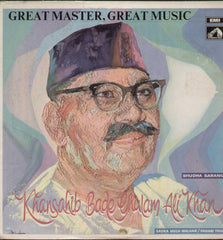 Great Master, Great Music. Ustad Bade Ghulam Ali Khan Bollywood Vinyl LP- Frist Press