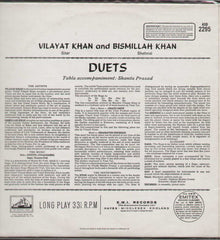 Vilayat Khan And Bismillah Khan Bollywood Vinyl LP