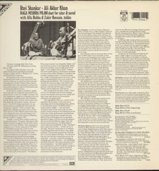 Ravi Shankar And Ali Akbar Khan Bollywood Vinyl LP