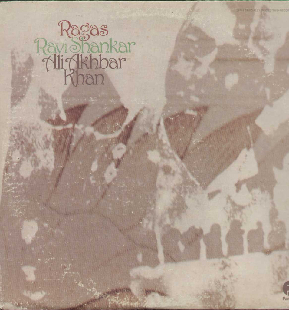 Ragas Ravi Shankar Ali Akbar Khan Bollywood Vinyl Double LP