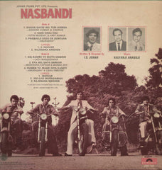 Nasbandi 1970 Bollywood Vinyl LP