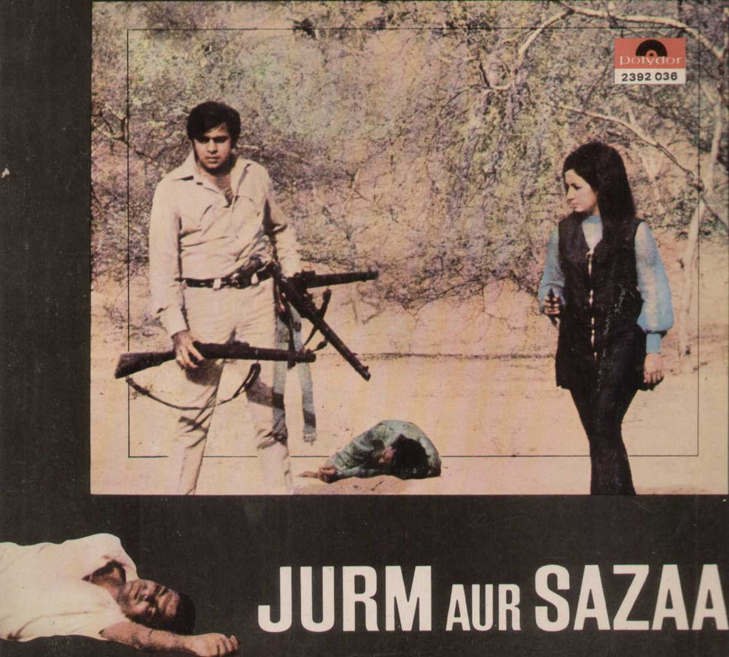 Jurm Aur Sazaa 1974 Bollywood Vinyl LP