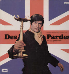 Des Pardes 1970 Bollywood Vinyl LP