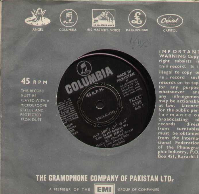 Heer Ranja Bollywood Vinyl EP