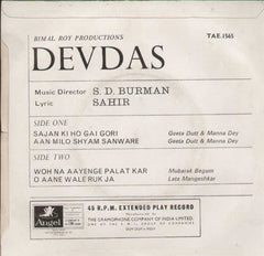 Devdas Bollywood Vinyl EP