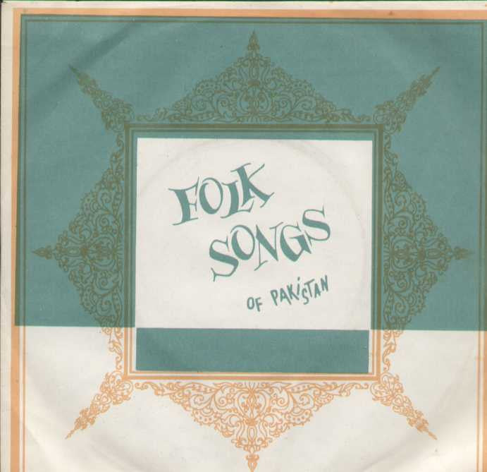 Folks Songs Of Pakistan Bpllywood Vinyl EP