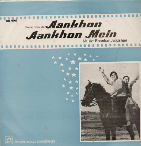 Aankhon Aankhon Mein 1970 Bollywood Vinyl LP
