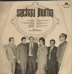 Sachaa Jhutha 1970 Bollywood Vinyl LP