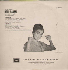 Mere Sanam 1960 Bollywood Vinyl LP