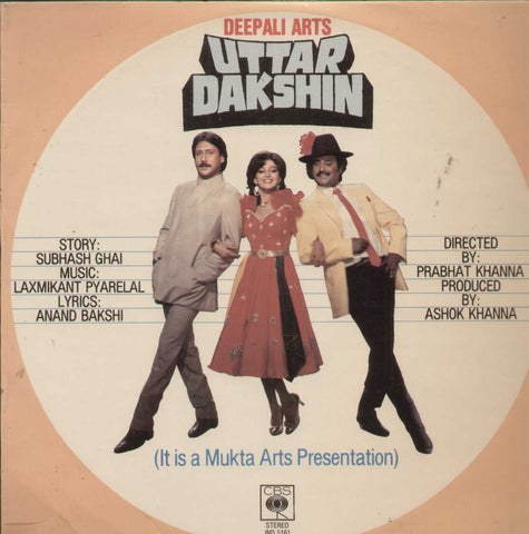 Uttar Dakshin 1980 Bollywood Vinyl LP