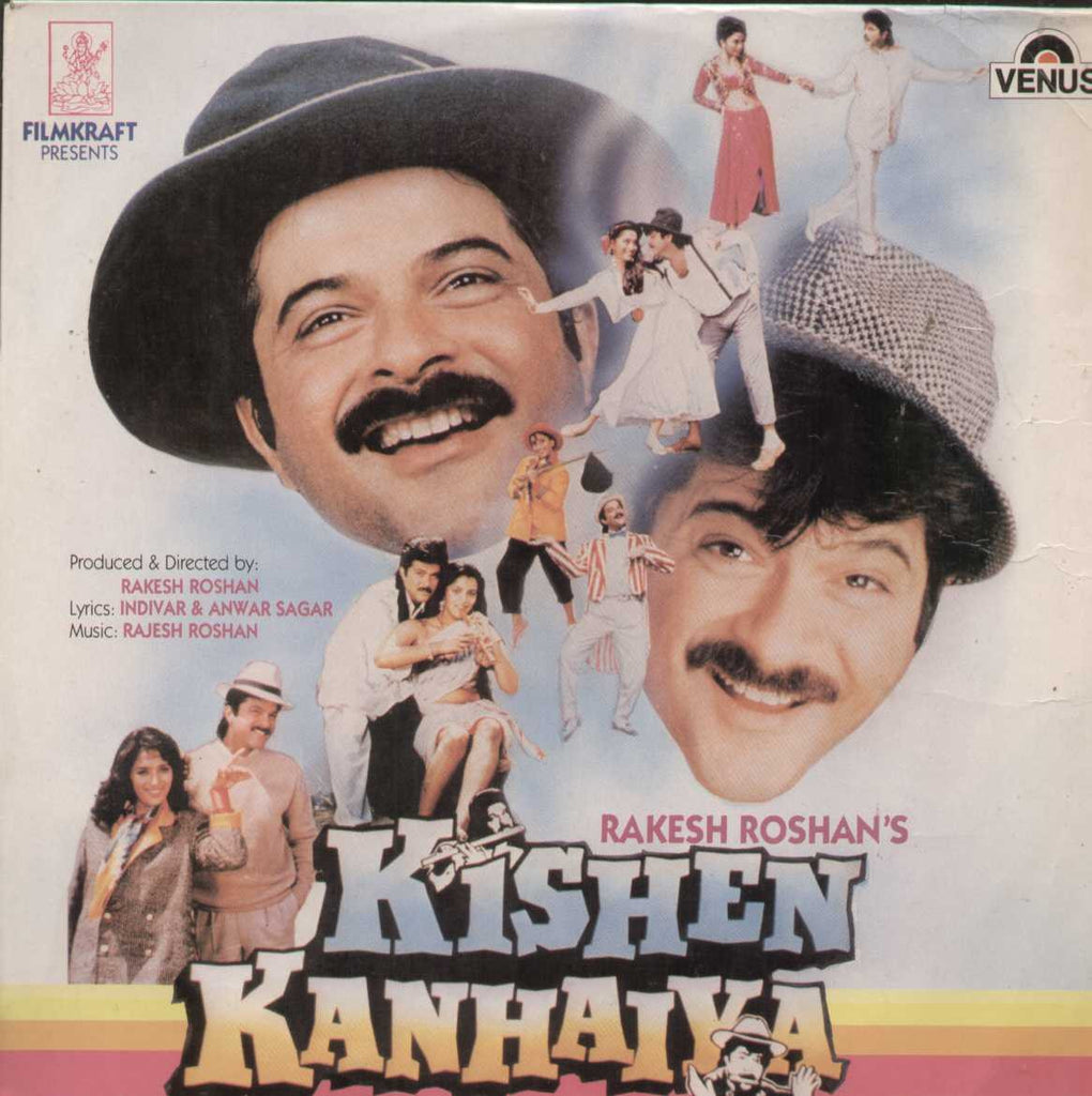 Kishen Kanhaiya 1990 Bollywood Vinyl LP