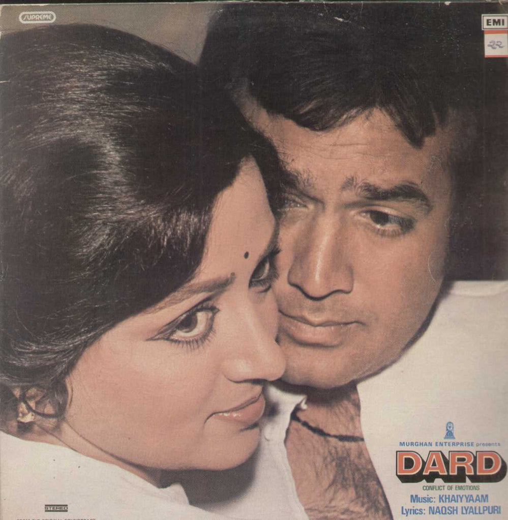 Dard 1960 Bollywood Vinyl LP