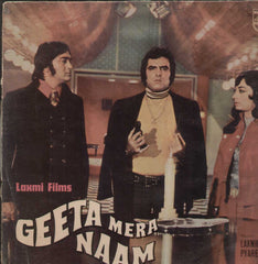 Geeta Mera Naam 1970 Bollywood Vinyl LP