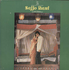 Sajjo Rani 1976 Bollywood Vinyl LP- First Press