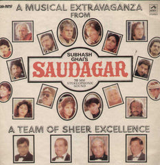 Saudagar 1980 Bollywood Vinyl LP