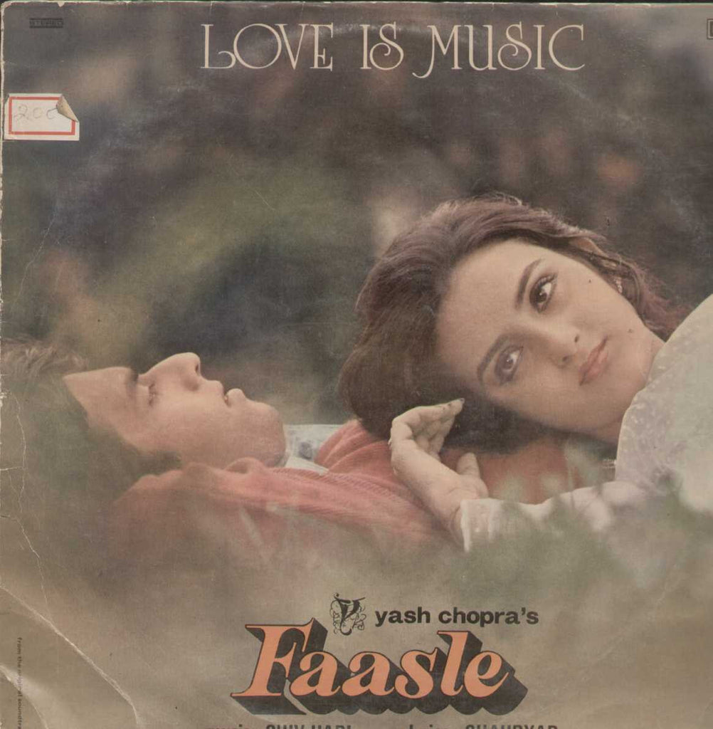 Faasle 1980 Bollywood Vinyl LP