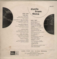 Duets From Films Bollywood Vinyl LP