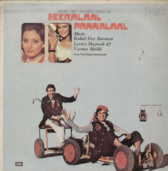 Heeralaal Pannalaal 1978 Bollywood Vinyl LP