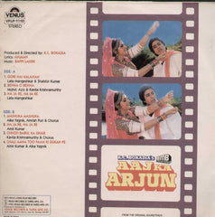 Aaj Ka Arjun 1990 Bollywood Vinyl LP