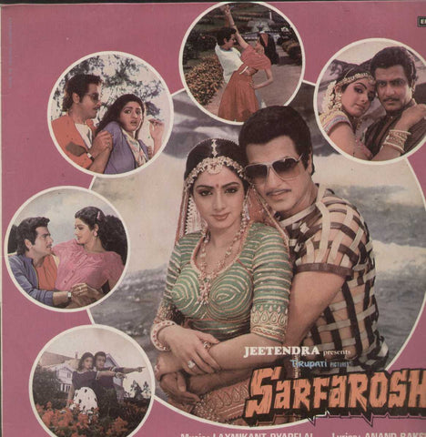 Sarfarosh 1980 Bollywood Vinyl LP