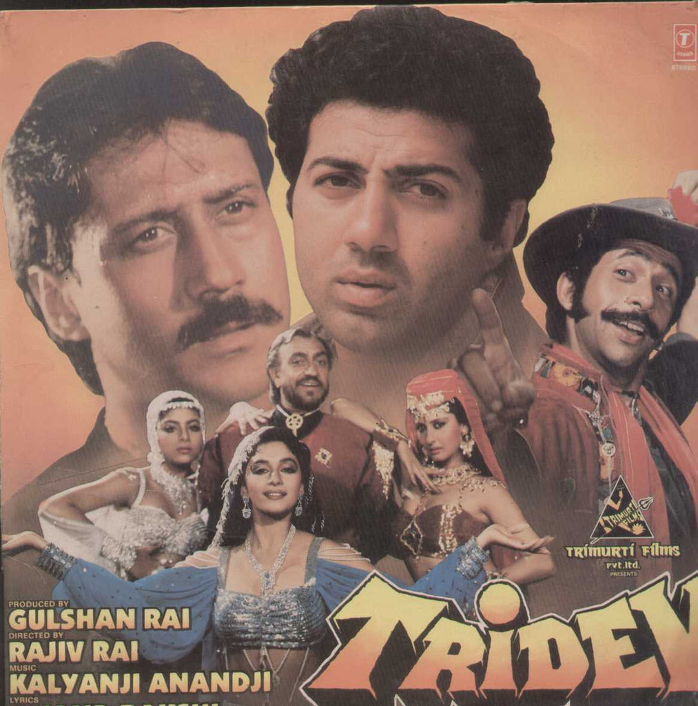 Tridev 1980 Bollywood Vinyl LP