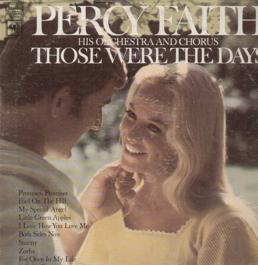 Percy Faith His Orchestra And Chorus Those Were The Days English Vinyl LP