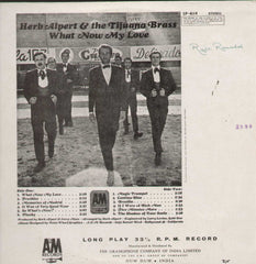 Herb Alpert And The Tijuana Brass English Vinyl LP